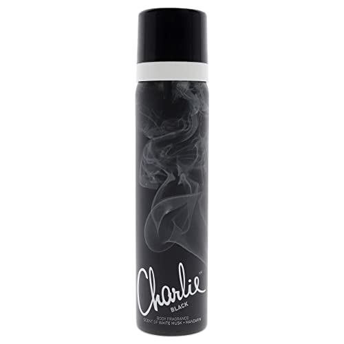 Charlie Black Deo Spray 75 Ml - Beauté & Parfums Amazon Italie à 2.75€