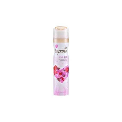 Impulse True Love Body Spray, 75ml - Beauté & Parfums Amazon Royaume-Uni à 1.09€