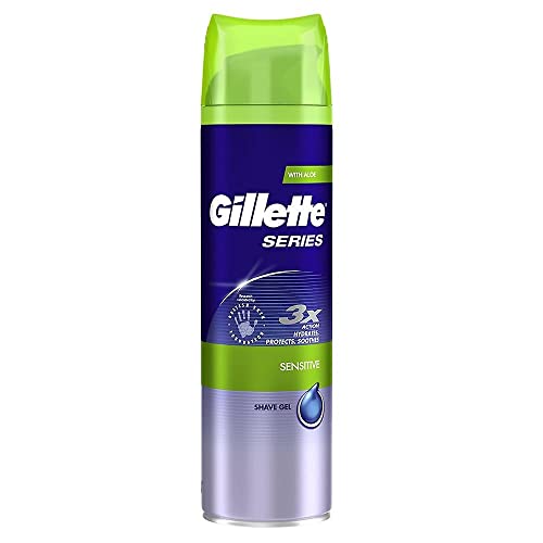 Gillette Serie empfindliche Haut Rasiergel, 200 ml (1er... - Beauté & Parfums Amazon Allemagne à 5.21€