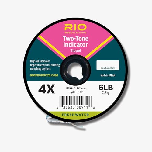 Rio Fly Fishing Tippet 2-Tone Indicator Tippet 1X Fishing... - Animalerie Amazon Royaume-Uni à 19.10€
