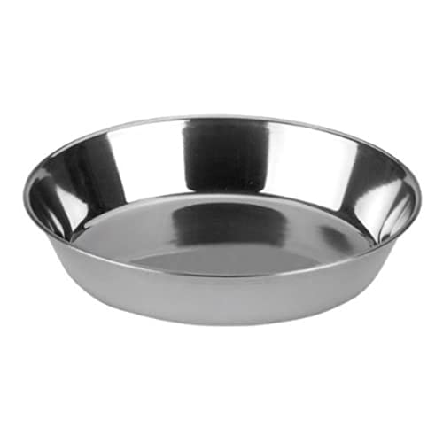 Kerbl Pet Edelstahl Katzennapf ø 13cm, 300 ml, silber - Animalerie Amazon Allemagne à 2.59€