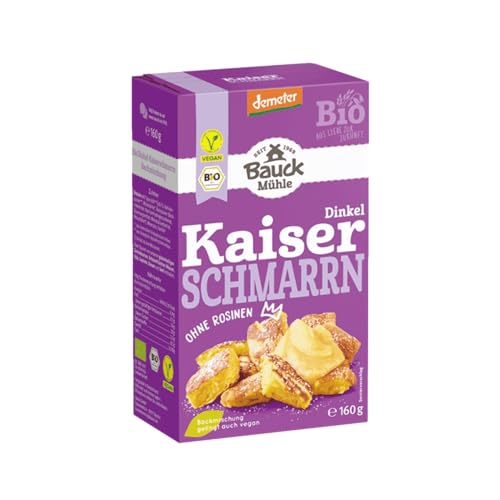 Bauckhof Demeter Backmischung Dinkel Kaiserschmarrn, 160 g - High-Tech & Électronique Amazon Allemagne à 2.29€