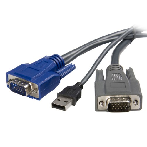 StarTech.com Câble KVM ultrafin 2 en 1 USB VGA - 3 m - High-Tech & Électronique en promo à 21.48€