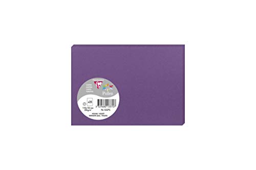 Clairefontaine 1337C Packung mit 25 Karten Pollen in Format... - Fournitures Bureau Amazon Allemagne à 3.99€