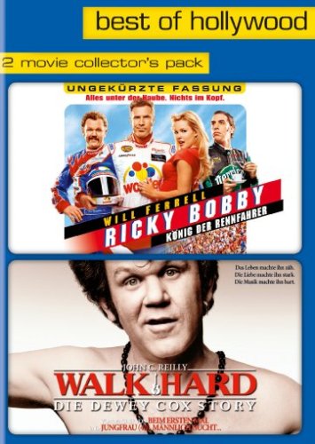 Ricky Bobby / Walk hard, 2 DVDs: Mit Wendecover ohne FSK - Livres & eBooks en promo à 5.98€