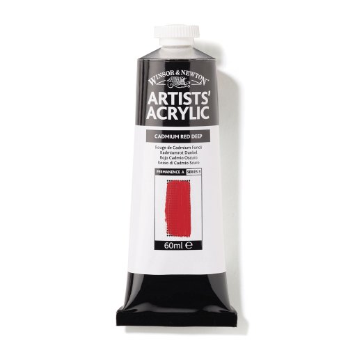 Winsor & Newton Professional Acrylique Tube 60ml 421 Rouge... en promo à 9,35€ (-55%) sur Amazon FR