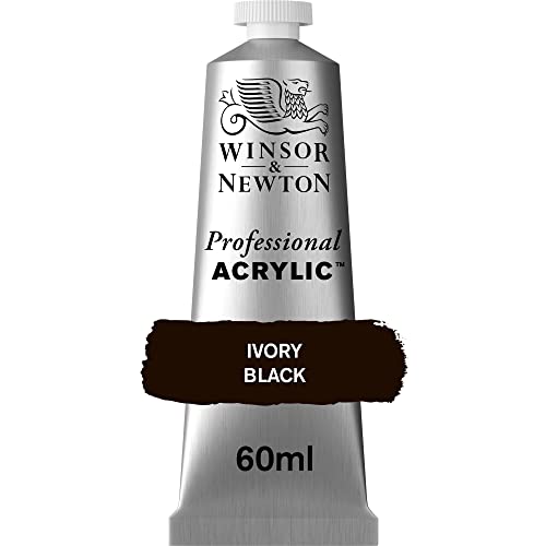 Winsor & Newton Professional Acrylique Tube 60ml 331 Noir... - Loisirs Créatifs Amazon France à 4.94€