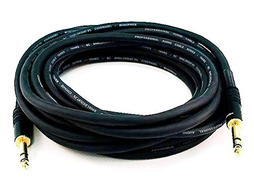 Monoprice Cable de 6,35 mm (TRS) – 7,62 m (25 pies) –... - Deal du jour à 19.28€
