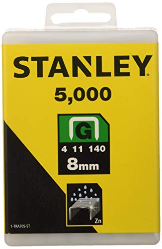 Stanley 1-Tra705-5T Lot de 5000 Agrafes à Fil Epais... en promo à 9€ (-48%) sur Amazon FR