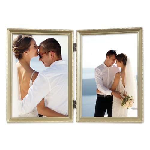 Lawrence Frames Cadre photo double à charnière en laiton... en promo à 39,10€ (-51%) sur Amazon FR