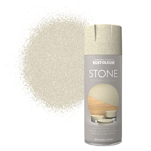 Rust-Oleum 400ml Stone Spray Paint - Bleached Stone... - Maison & Cuisine Amazon Royaume-Uni à 7.99€