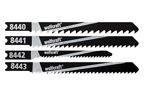 wolfcraft 8440000 10 Lames de Scie Sauteuse Queue en U... - Bricolage & Outils Amazon France à 9.69€