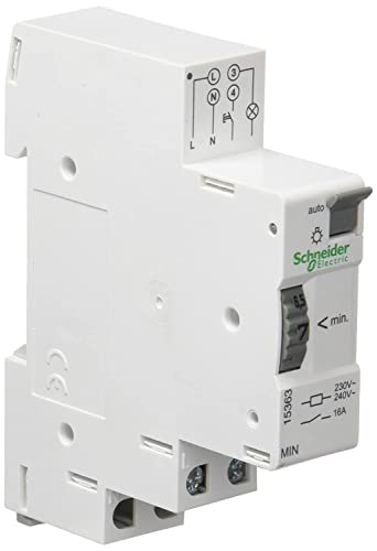 Schneider Electric 15363 Timer 1 to 7 Minutes 230V, White - Maison & Cuisine Amazon Royaume-Uni à 40.89€