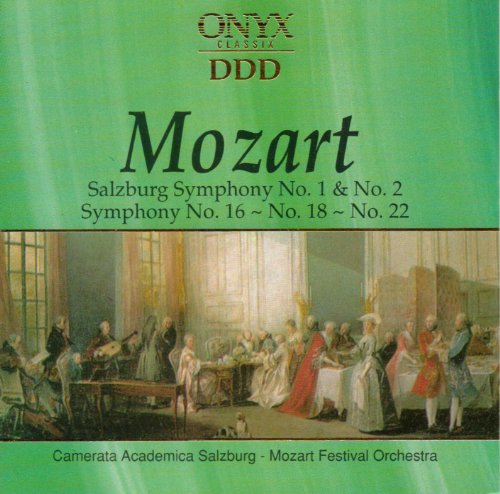 Mozart:Salzburg Symphony No.1 & 2.Symphonies 16,18,22. - Musique & Instruments Amazon Allemagne à 8.99€