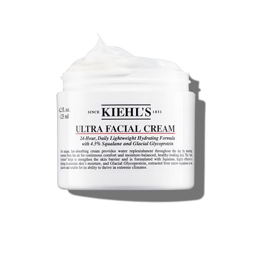 KIEHL'S Ultra Facial Cream, leichte Gesichtscreme mit... - Beauté & Parfums Amazon Allemagne à 18.95€