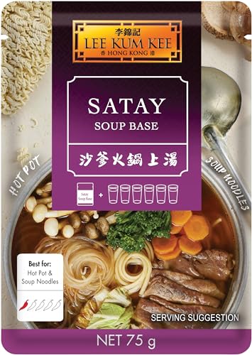 LEE KUM KEE Satay Suppengrundlage - 1 x 75g - High-Tech & Électronique en promo à 1.88€
