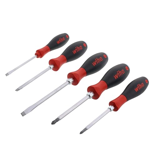 Wiha 53075 5-Piece Slotted and Phillips Extra Heavy Duty... - Maison & Cuisine en promo à 41.97€