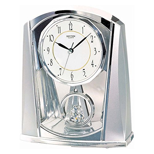 Reloj despertador oscilante plateado en acabado transparente - Maison & Cuisine Amazon Espagne à 59.10€