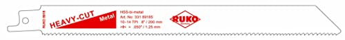 RUKO 33189185 - Pack de 5 sierras de sable bimetal con... - DIY & Tools Amazon Spain à 7.11€