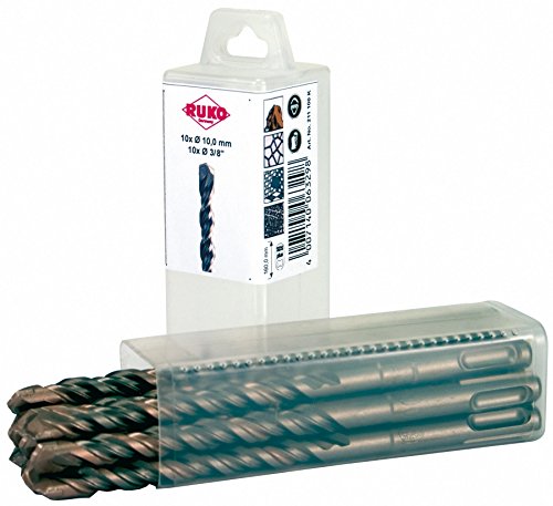 Ruko – Punte SDS, 10 x 110 x 50 mm in Öko, 211105 K - Bricolage & Outils Amazon Italie à 4.94€