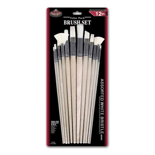 Royal & Langnickel RSET-9600 - White Bristle 12-teiliges... - Maison & Cuisine Amazon Allemagne à 9.61€