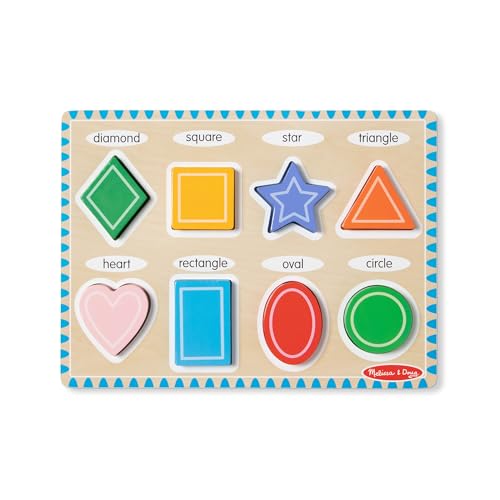MELISSA & DOUG - Puzzle de Madera Formas Geométricas... - Toys & Games Amazon Spain à 7.49€