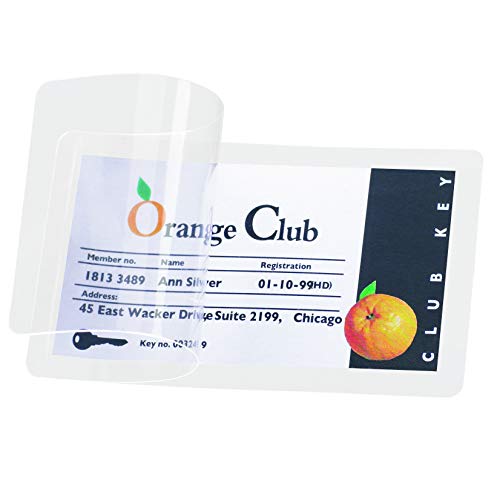 Pelltech 54 x 86mm Self Laminating Card (Pack of 100) - Fournitures Bureau Amazon Royaume-Uni à 25.44€
