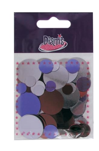 Diam's Runde indische Spiegel – Farbe Pflaume – ideal für... - Maison & Cuisine Amazon Allemagne à 3.77€