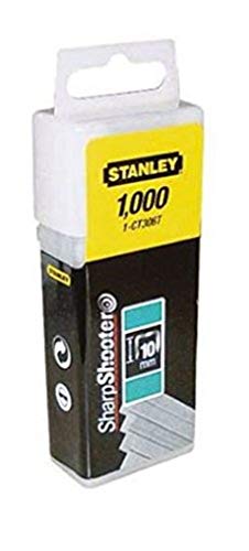 STANLEY 1-CT308T Agrafe plate 12 mm 1/2" Boîte 1000 pièces - Bricolage & Outils en promo à 5.10€