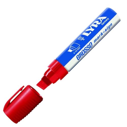 LYRA L4030017-1, LYRA Permanentmarker rot 4-12mm, für... - Amazon Allemagne à 17.88€