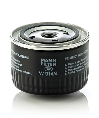 MANN-FILTER W 914/4 Filtre à huile - pour Véhicule de... en promo à 9,70€ (-50%) sur Amazon FR