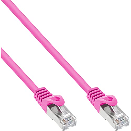 InLine 72503M Patchkabel, SF/UTP, Cat.5e, pink, 3m - Erreur de prix -77% à 7.77€