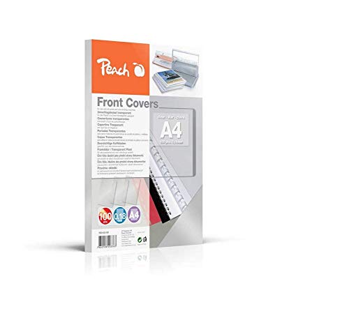 Peach Clear Cover Sheets transparent, colorless, 0.18mm... - Maison & Cuisine Amazon Espagne à 12.42€