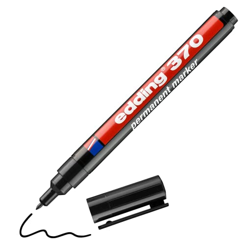 edding 370 Permanentmarker - 1 Stift - feine Rundspitze 1... - Fournitures Bureau Amazon Allemagne à 1.34€