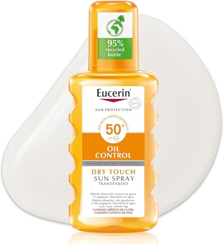 Eucerin Oil Control Dry Touch Spray Transparente (200 ml)... - Auto & Moto Amazon Espagne à 10.45€