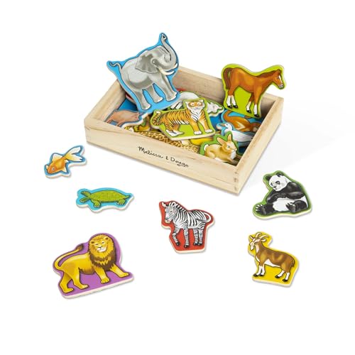 Melissa & Doug Aimants en Bois Animaux Sauvages et... - Jouets & Jeux en promo à 10.49€
