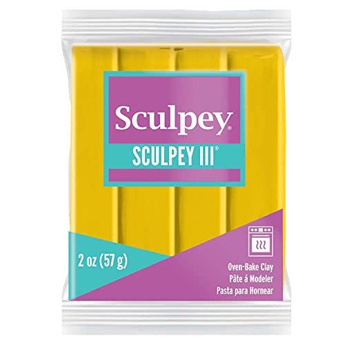 Sculpey III Argile polymère 2 onces-Jaune en promo à 5€ (-55%) sur Amazon FR