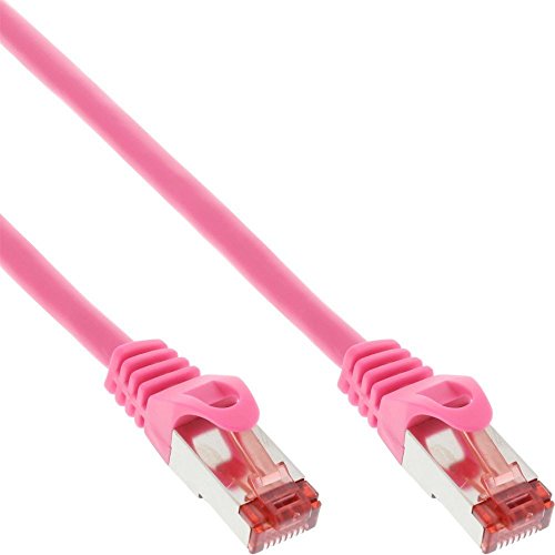 InLine 0.25m S-STP/PIMF Cat.6 - Cable de Red (Cat6) Rosa - High-Tech & Électronique Amazon Espagne à 5.22€