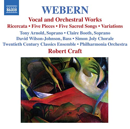 WEBERN (1883-1945)Vocal and Orchestral Works - CD - Musique & Instruments Amazon Allemagne à 6.99€