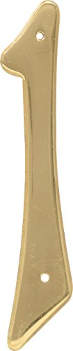 Hillman 847043 4-Inch Nail-On Traditional Solid Brass House... - Home & Kitchen Amazon UK à 4.98€