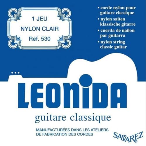 Savarez Leonida 530 Jeu de Cordes pour Guitare classique - Jouets & Jeux en promo à 9.34€