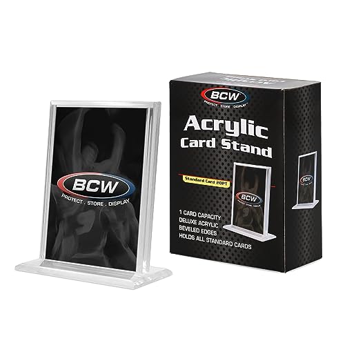 BCW 1-ACS-V Support de cartes en acrylique vertical - Auto & Moto Amazon France à 16.70€