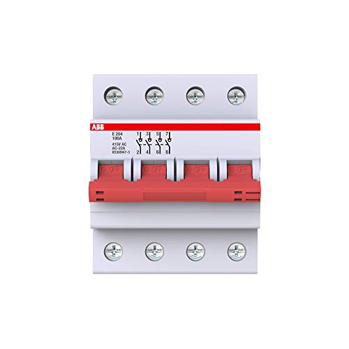 Abb-entrelec e204i/100rd - Secciónador/secciónable e200i... - Bricolage & Outils Amazon Espagne à 47.65€