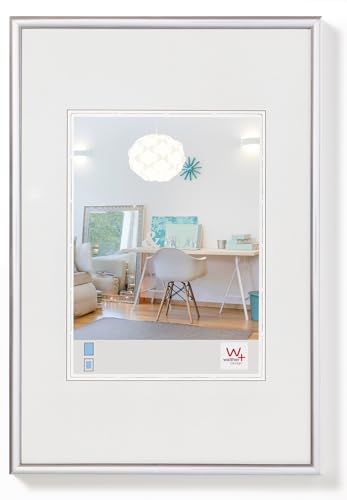 walther design Bilderrahmen silber 50 x 60 cm New Lifestyle... - Maison & Cuisine Amazon Allemagne à 17.26€