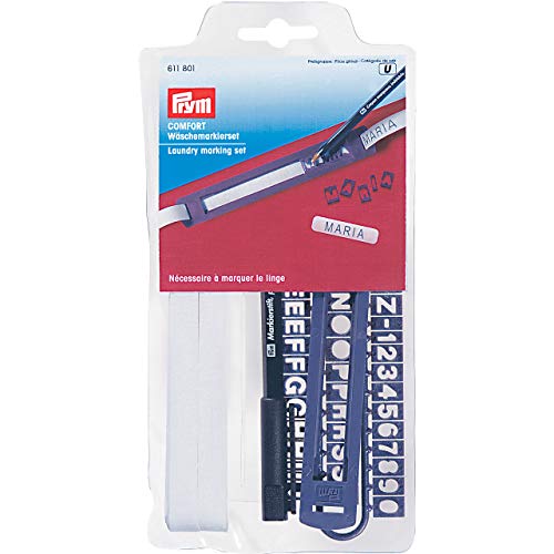 Prym - Laundry (6m) Marking Set - 1 Unit - Loisirs Créatifs Amazon Royaume-Uni à 2.96€