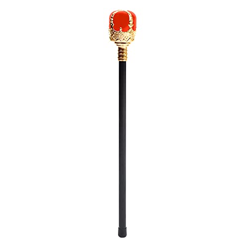 Boland 00608 - Sceptre Royal - 48 cm - Bâton Noir avec... - Jouets & Jeux Amazon France à 5.29€