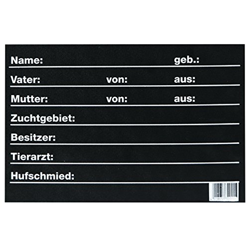 Pferdestalltafel 30 x 20 cm - Amazon Allemagne à 3.99€