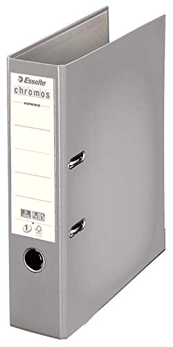 Esselte Chromos D80 Aktenordner, Grau - Amazon Germany à 10.77€