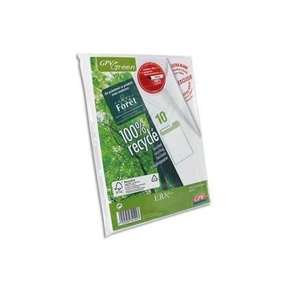 GPV - Paquet de 10 Pochettes - Format C5 (162x229 mm), sans... - Fournitures Bureau en promo à 1.30€