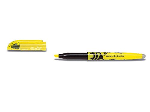 Textmarker Frixion, Strichstärke 1-3,8mm, gelb - Fournitures Bureau Amazon Allemagne à 1.38€